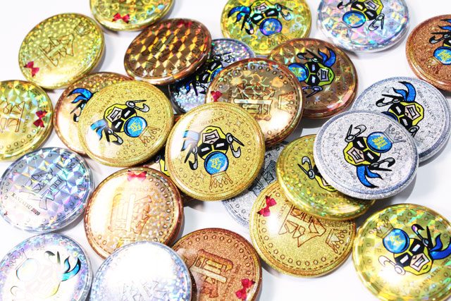 キラキラ缶バッジで金銀銅メダルを作ってみた！ | 缶バッジの達人