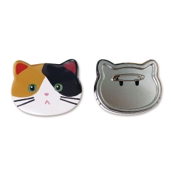 動物型 缶バッジ10個から制作