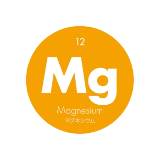 元素記号缶バッジ12【Mg マグネシウム】